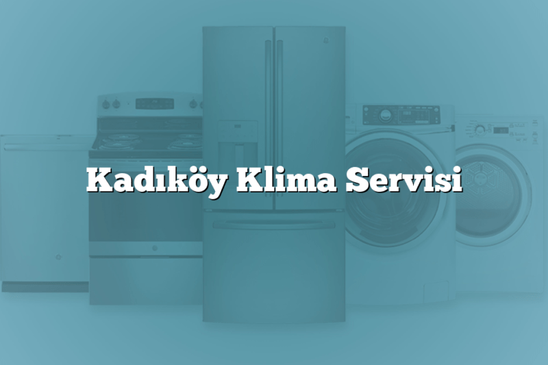 Kadıköy Klima Servisi